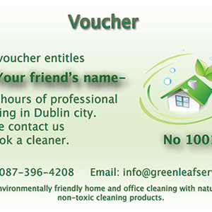 Cleaning Voucher
